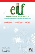 Elf SATB choral sheet music cover